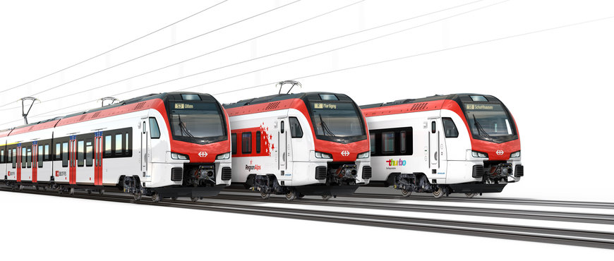 Contract signed: Stadler to deliver up to 510 FLIRT trains for Switzerland
